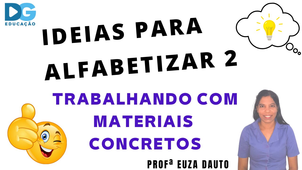 Materiais concretos na alfabetização # reforço escolar # 02