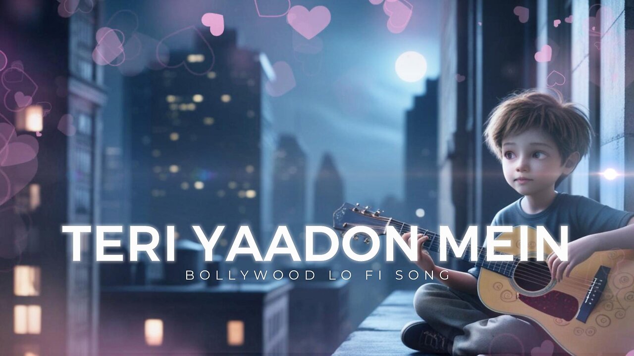 Teri Yaadon Mein - Bollywood Lo-Fi Song | Relaxing Chill Beats for Study & Sleep