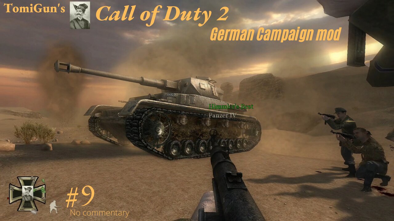 Call of Duty 2 - German Campaign mod series Part 9: Speerspitze (max difficulty)