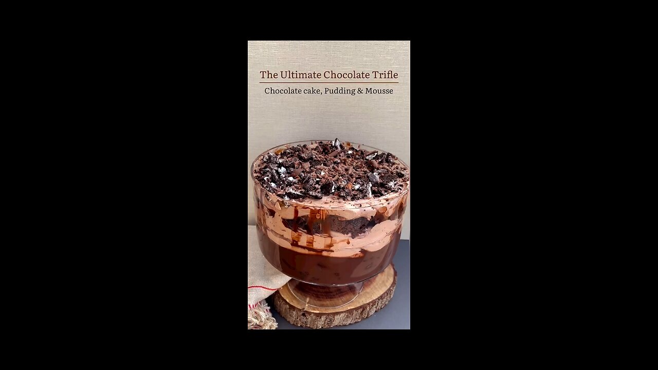 The Ultimate Chocolate Trifle