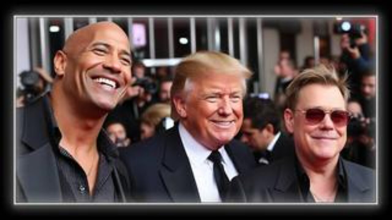 Harris Campaign In Total Freefall As The Rock & Elton John Now Endorse Trump!!