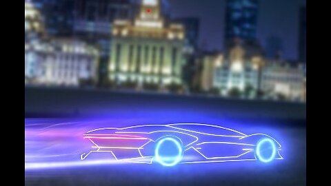 Neon Car Animation with After Effects