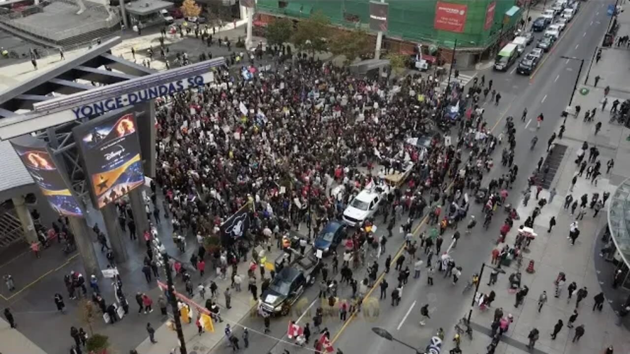 Freedom Rally Toronto 10/17/20