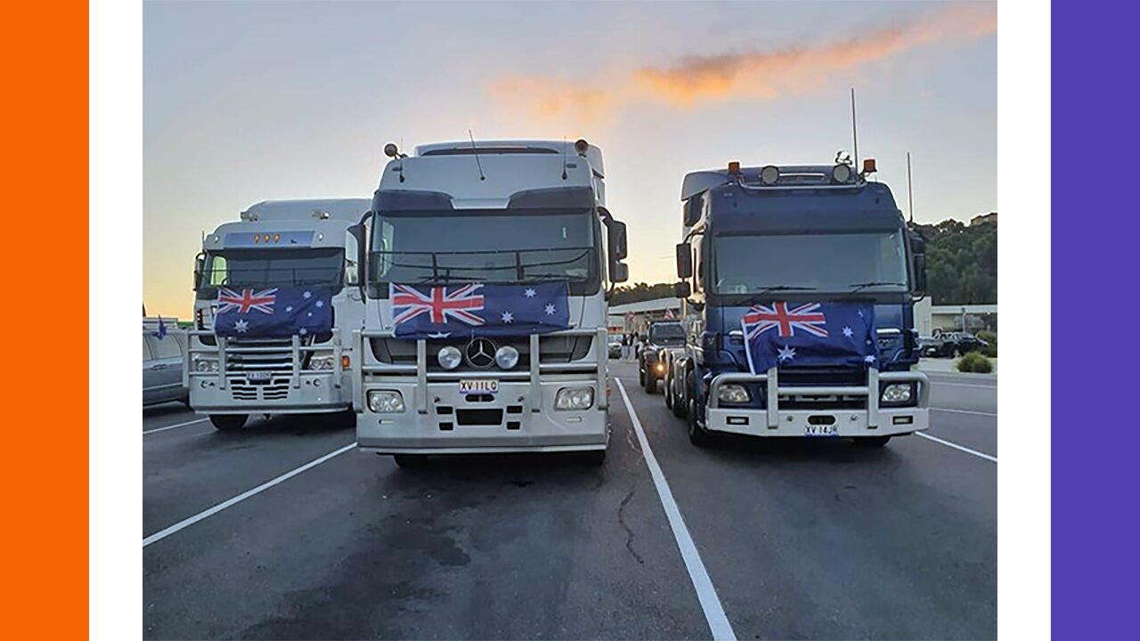 Australian Truckers Freedom Convoy 2022 Has Begun