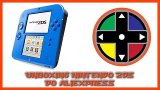 UNBOXING NINTENDO 2DS DO ALIEXPRESS