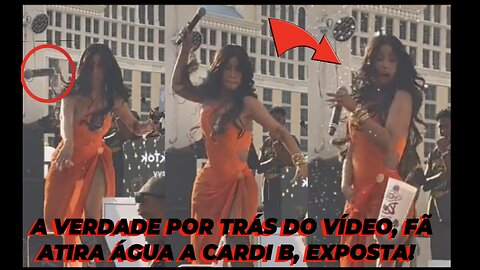 Cardi B Atira Microfone à Fã, DEPOIS DE PEDIR Á FÃS QUE JOGASSEM BEBIDAS!? Todos Os Vídeos!