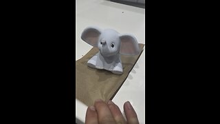 First ceramic painting