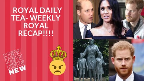 Royal Daily Tea- Weekly Royal Recap!! #shorts