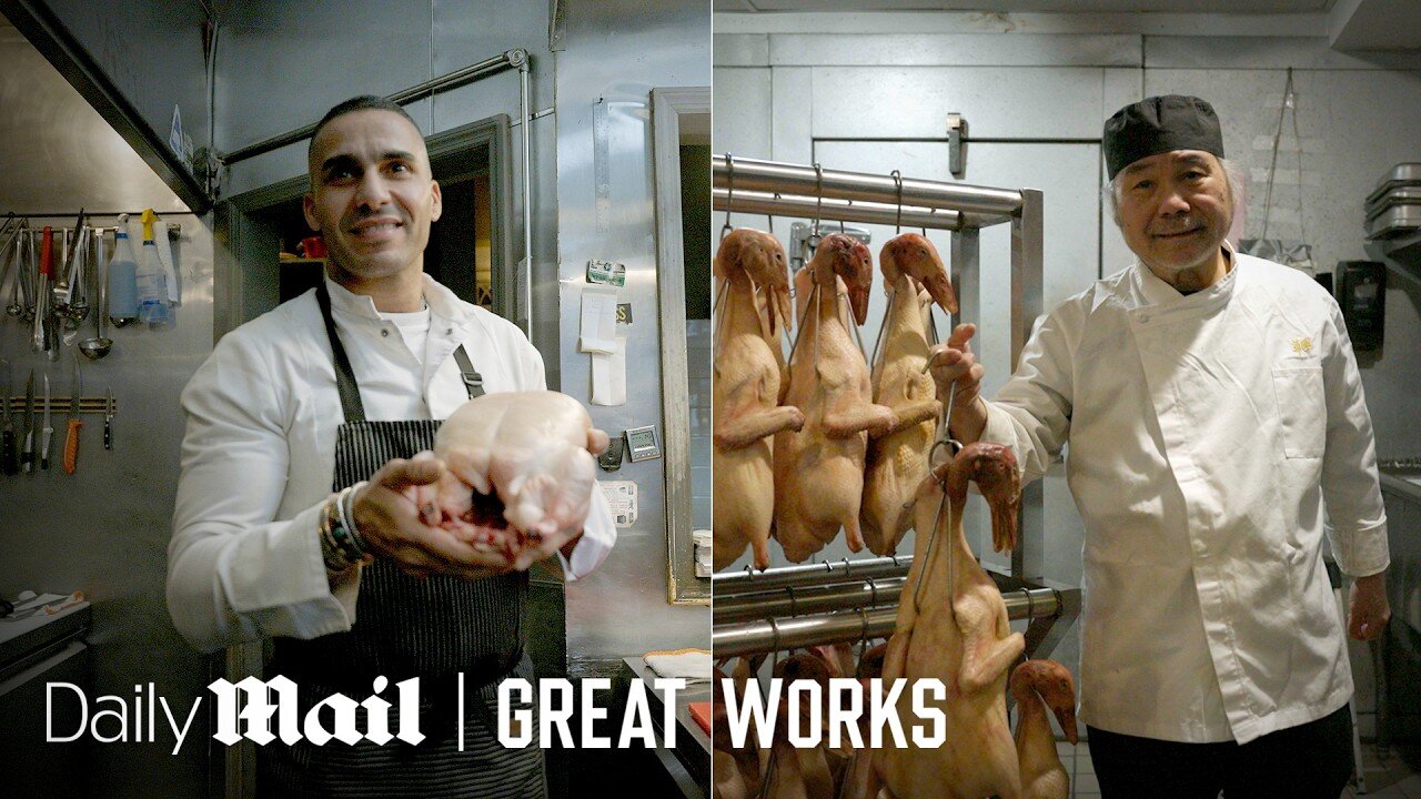 Szechuan-style Peking Duck Vs French Duck a la Presse | Great Works | Daily Mail