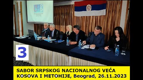 SABOR SRPSKOG NACIONALNOG VEĆA KiM -3