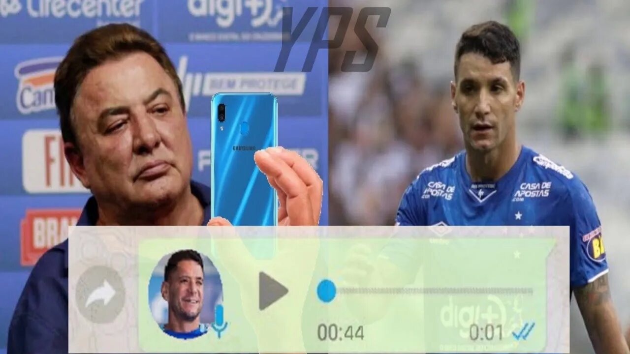 Audio vazado do Thiago Neves pedindo grana para Zezé Perrella