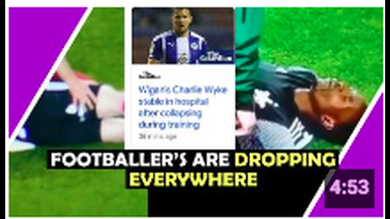 3 x FOOTBALLERS COLLAPSE In 3 x DAYS