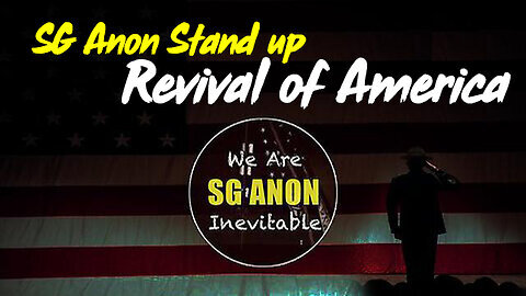 Breaking: SG Anon Stand up "Revival of America"