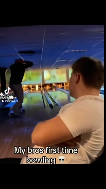 Bros never bowling with me again