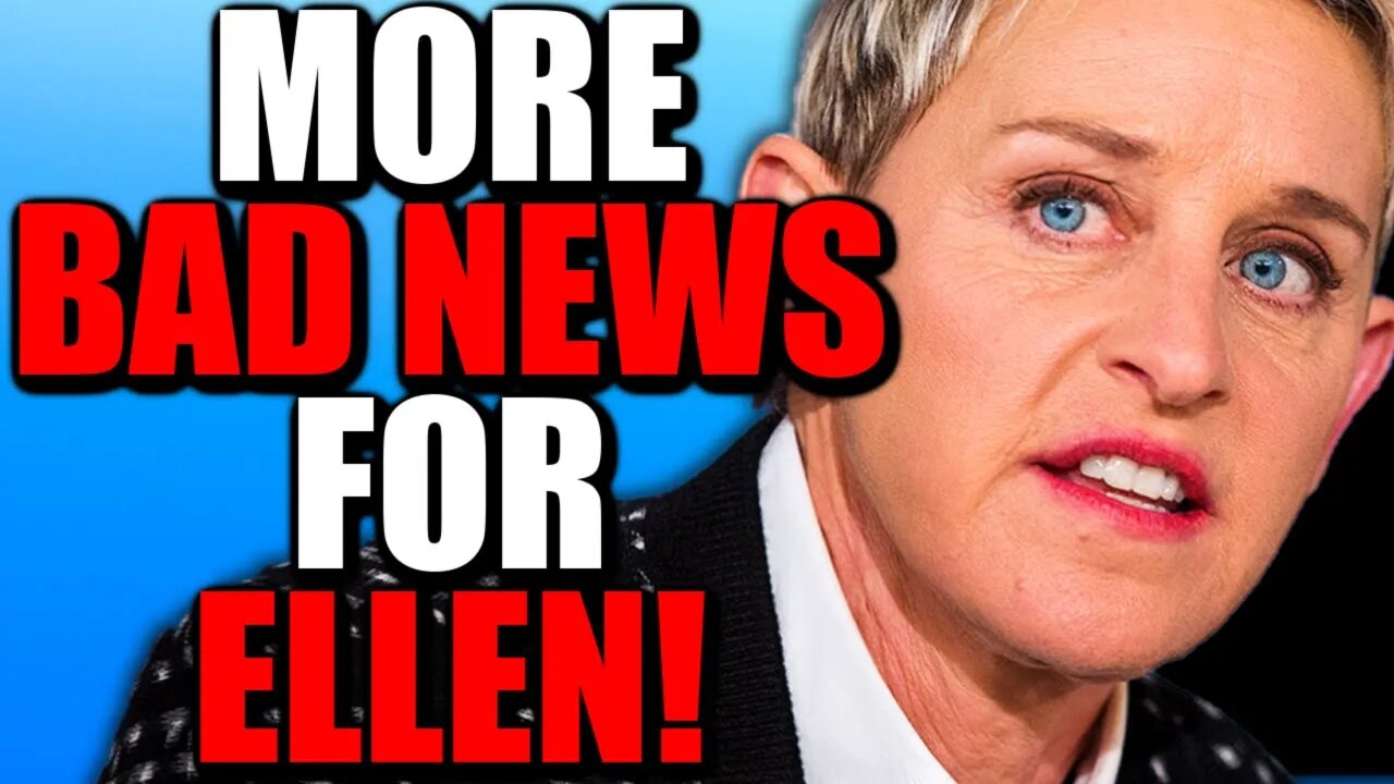 Things Just Got WORSE For Ellen Degeneres!