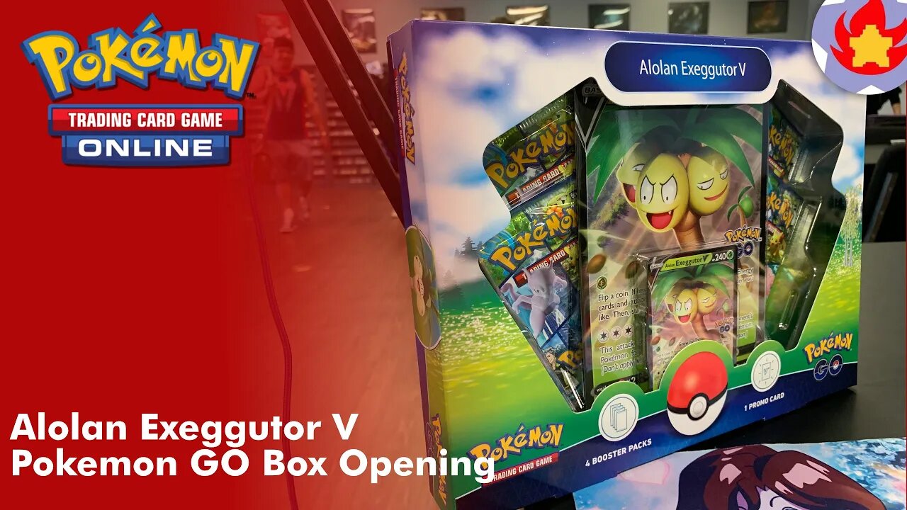 Alolan Exeggutor V Pokemon GO Box Opening | Pokemon TCG