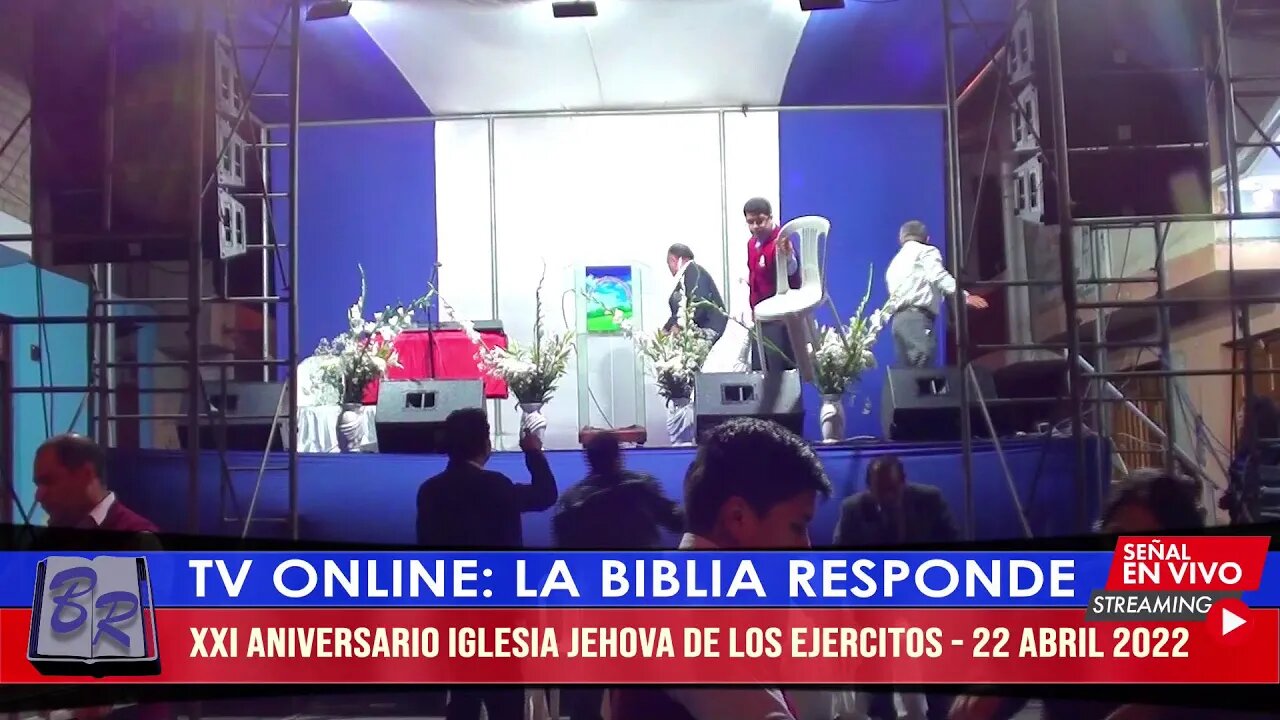 XXI ANIVERSARIO IGLESIA JEHOVA DE LOS EJERCITOS - 22 ABRIL 2022