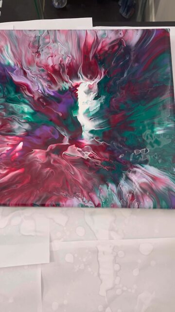 Quick color experiment results! #shorts #art #blendingcolors #colortest #chaos #abstractart