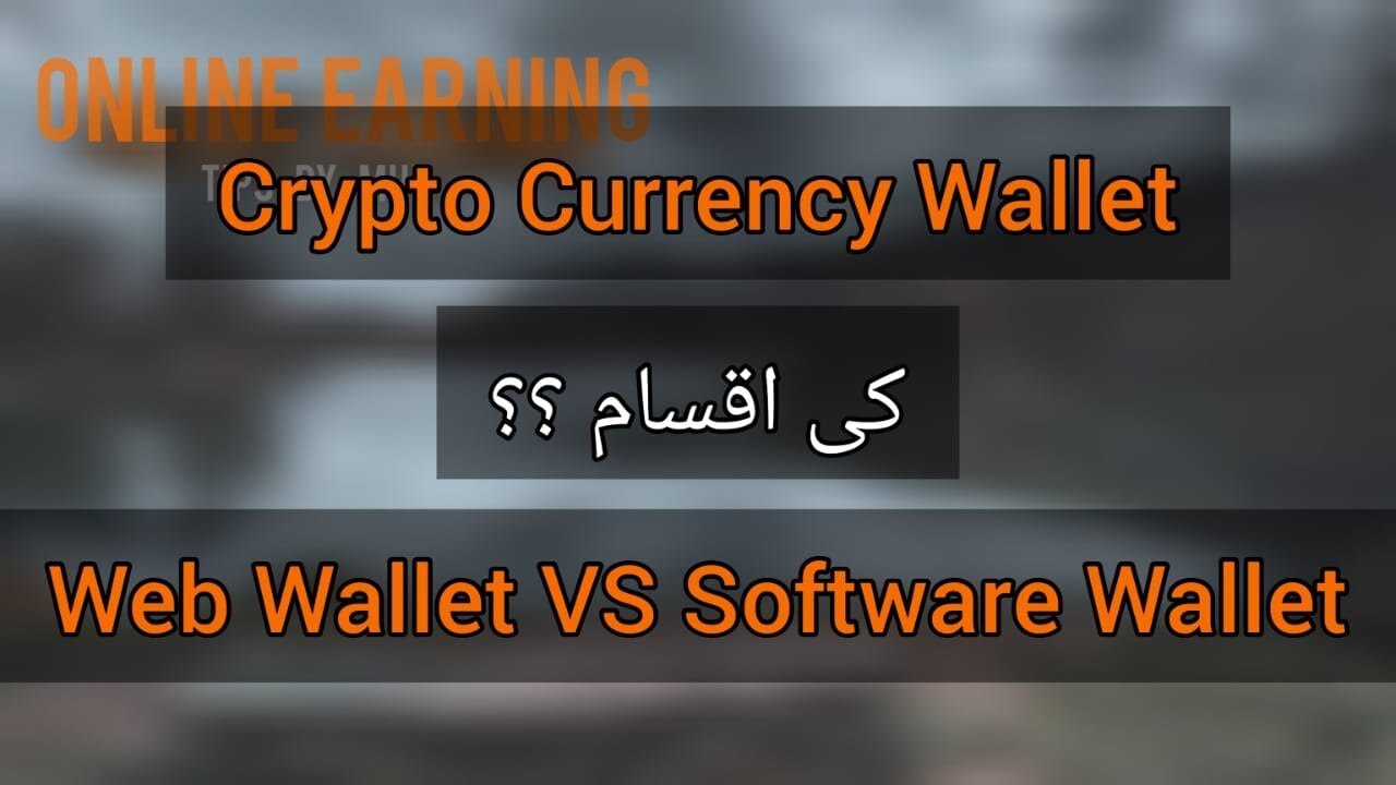 Types Of Crypto Currency Wallets | Web Wallet VS Software Wallet