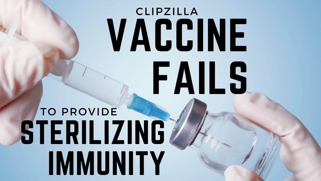 Vaccine fails to provide Sterilizing Immunity