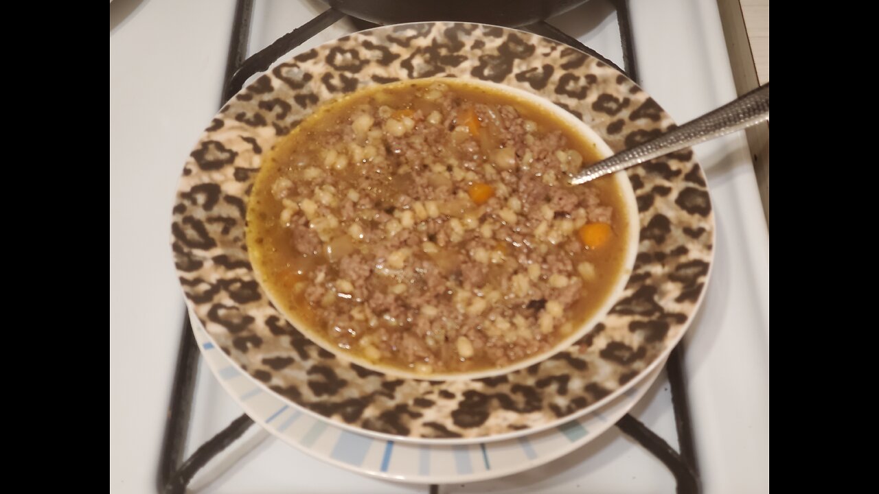Beef and Barley, full video on my channel