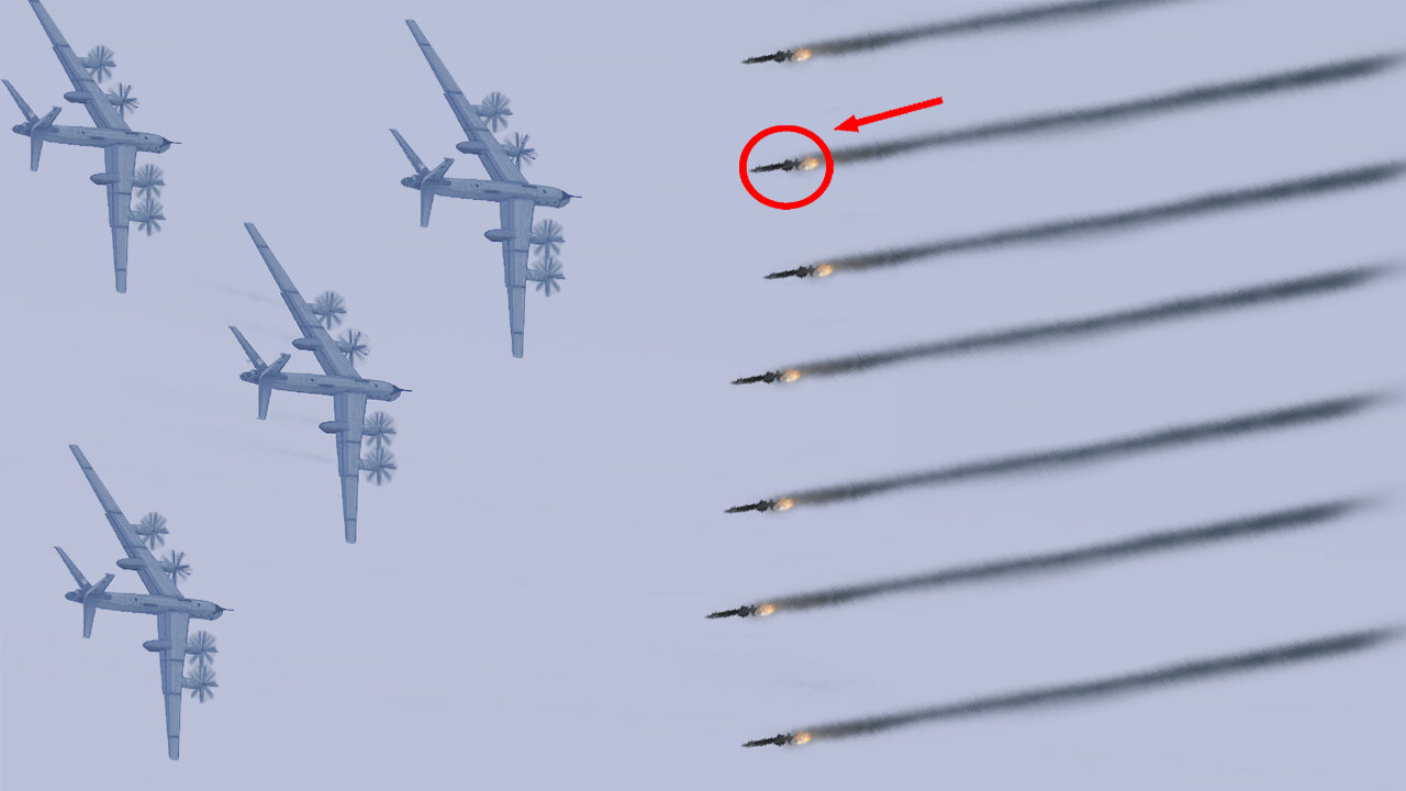 Today, Ukrainian advance missiles shot down four Russian Tu-95 bomber ARMA 3