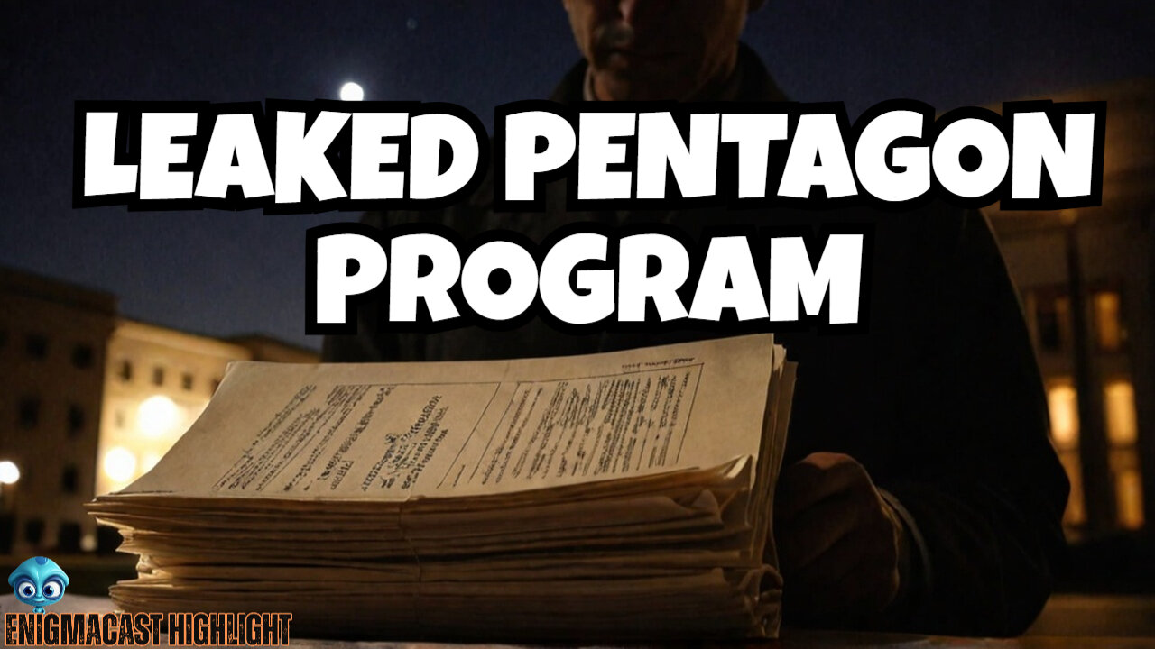 Pentagon Constellation Program LEAKED! #enigmcast Highlights