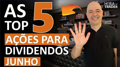 🔵 DIVIDENDOS INTELIGENTE: AS TOP 5 AÇÕES PAGADORAS DE DIVIDENDOS | Viver de Renda com Dividendos