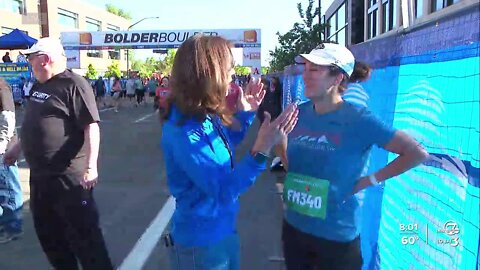Denver7's Nicole Brady talks to her sister about participating in this year's BOLDERBoulder