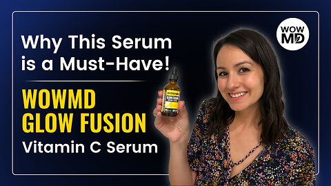 WOWMD Glow Fusion Vitamin C Serum Review | My Go-To for Glowing Skin 😍