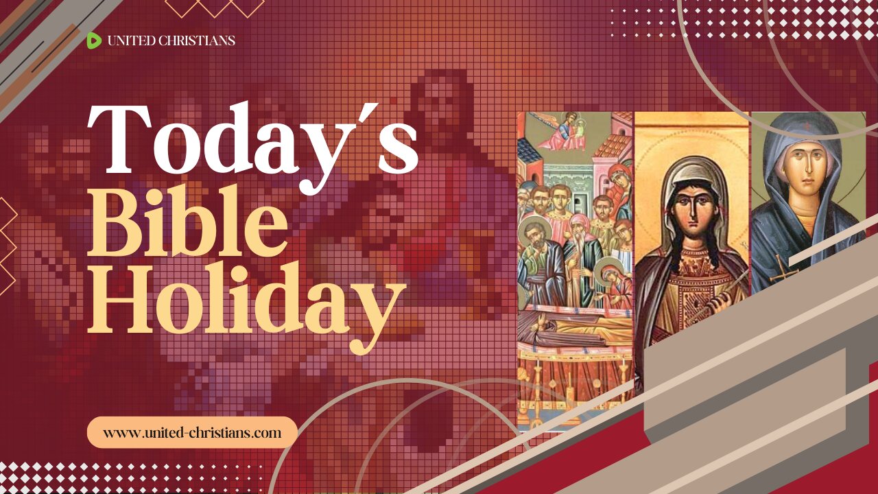 Today's Bible Holiday | August 7, 2024