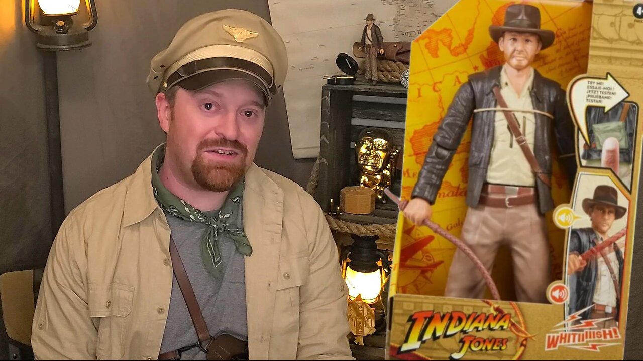 Ep18 - Hasbro talking Indiana Jones figure review