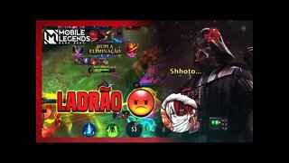 CAÍ COM O SHHOTO E ELE PEGOU MINHA JUNGLE 😡😡😡 | Mobile Legends