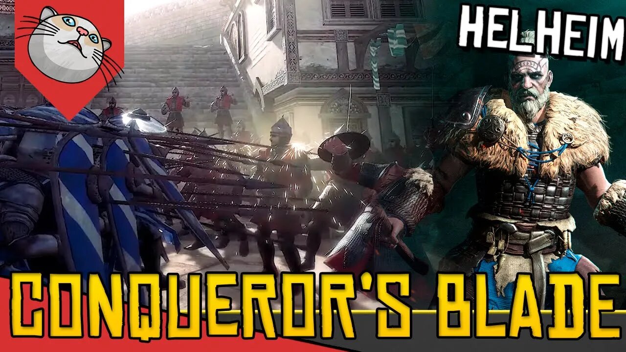 Quando Cavaleiros Medievais e VIKINGS se Encontram! - Conqueror's Blade Helheim [Gameplay PT-BR]