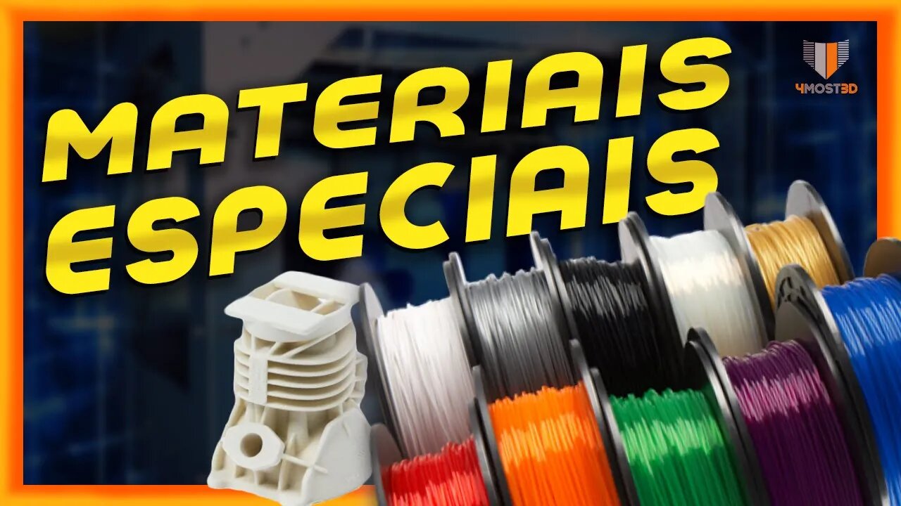 🔵MATERIAIS ESPECIAIS PARA IMPRESSÃO 3D | Entenda quais materiais podemos trabalhar com FDM