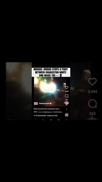 MJ BREAKS UP FIGHT !!! @