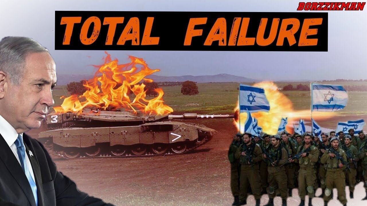 It's a FAILURE┃Israeli Army Suffered Huge Losses During The First Phase Of Ground Operation in GAZA