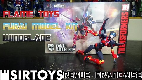 [Francais] Revue Video de Flame Toys - Furai Model Kit - Windblade