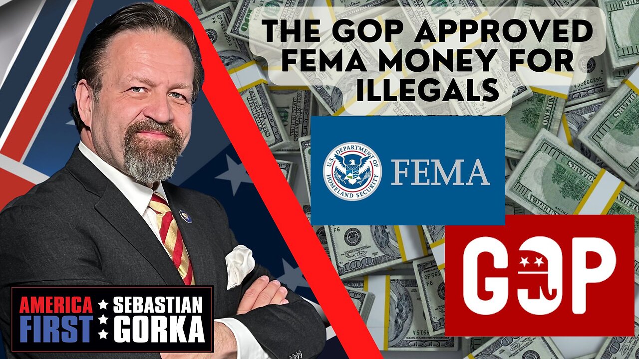 The GOP approved FEMA money for illegals. John Solomon with Sebastian Gorka on AMERICA First