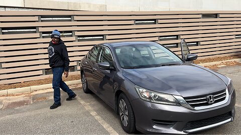 THE WINNER OF MY HONDA ACCORD GIVEAWAY FLEW IN ON HALLOWEEN TO PICK UP HIS NEW CAR!