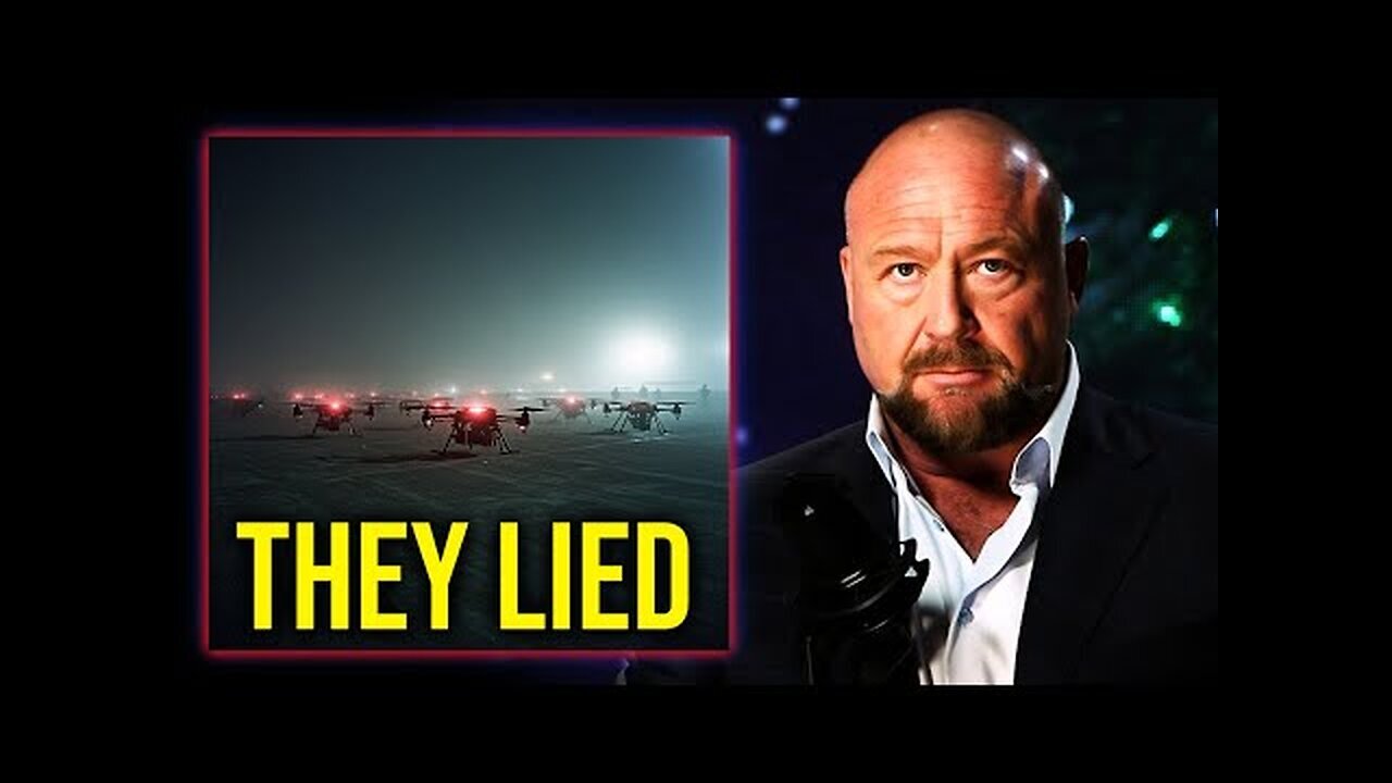 5 Mins Ago: Alex Jones LEAKED The Whole Secret About The U.S. "Drones"