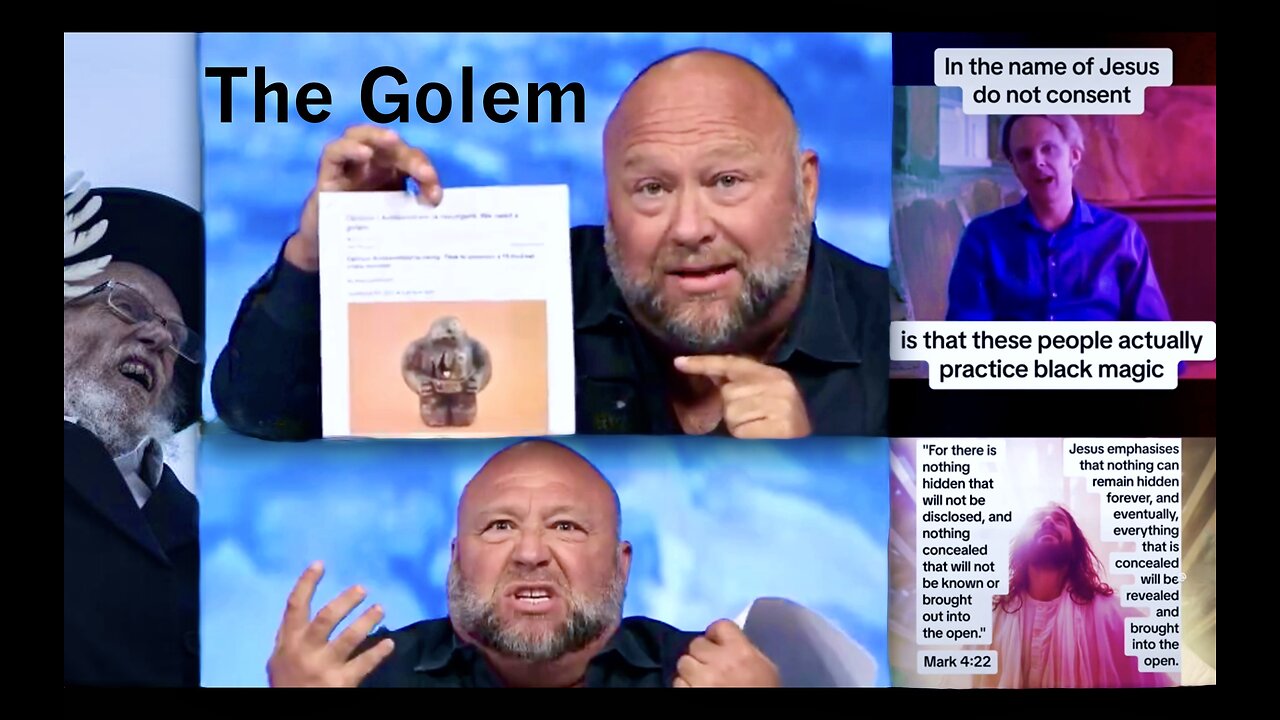 Alex Jones David Wilcock Washington Post Golem Black Magic Summon Kabbalist Demon To Eliminate Trump