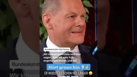 Olaf Scholz ist ein Zeitreisender!