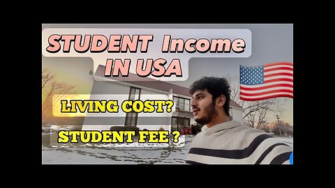 INTERNATIONAL STUDENT INCOME IN USA🇺🇸 | STUDENT LIFE | DAILY VLOG