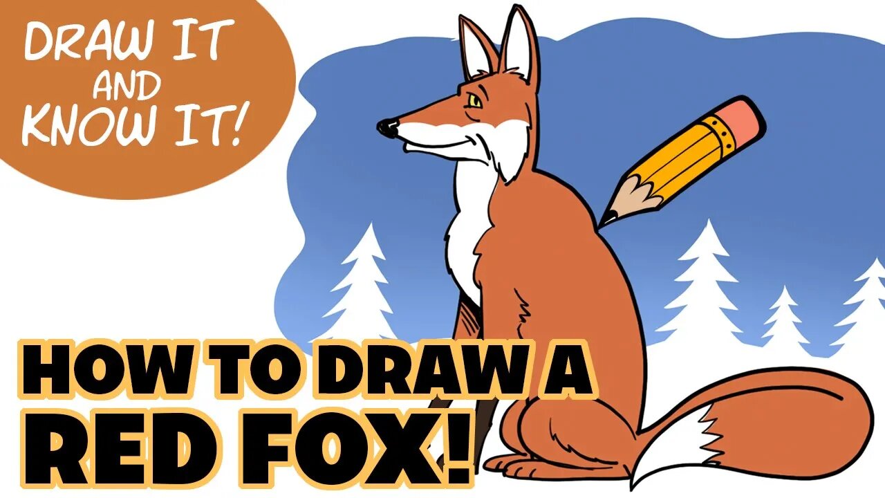 Draw It and Know It | How to Draw a Red Fox | Reasons for Hope