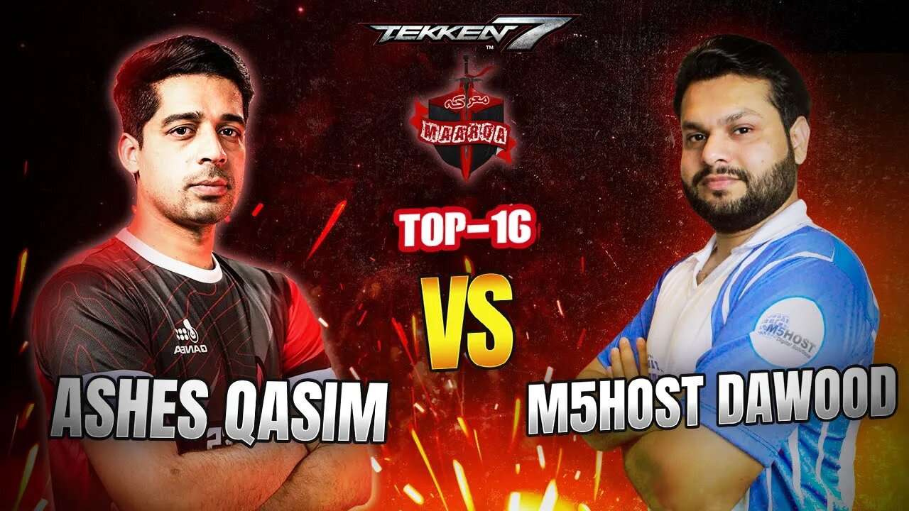 Tekken 7 Ma'Arqa 2023 Top-16 | M5Host Dawood Sikandar (Alisa) vs Ashes Qasim Meer (Katarina)