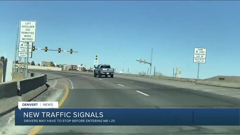 TRAFFIC ALERT: New metering lights on ramps to NB I-25