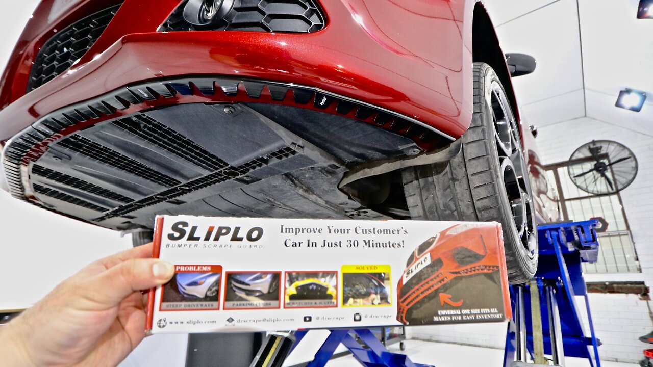 SLIPLO - Car Bumper Scrape Guard! Installation & Review!