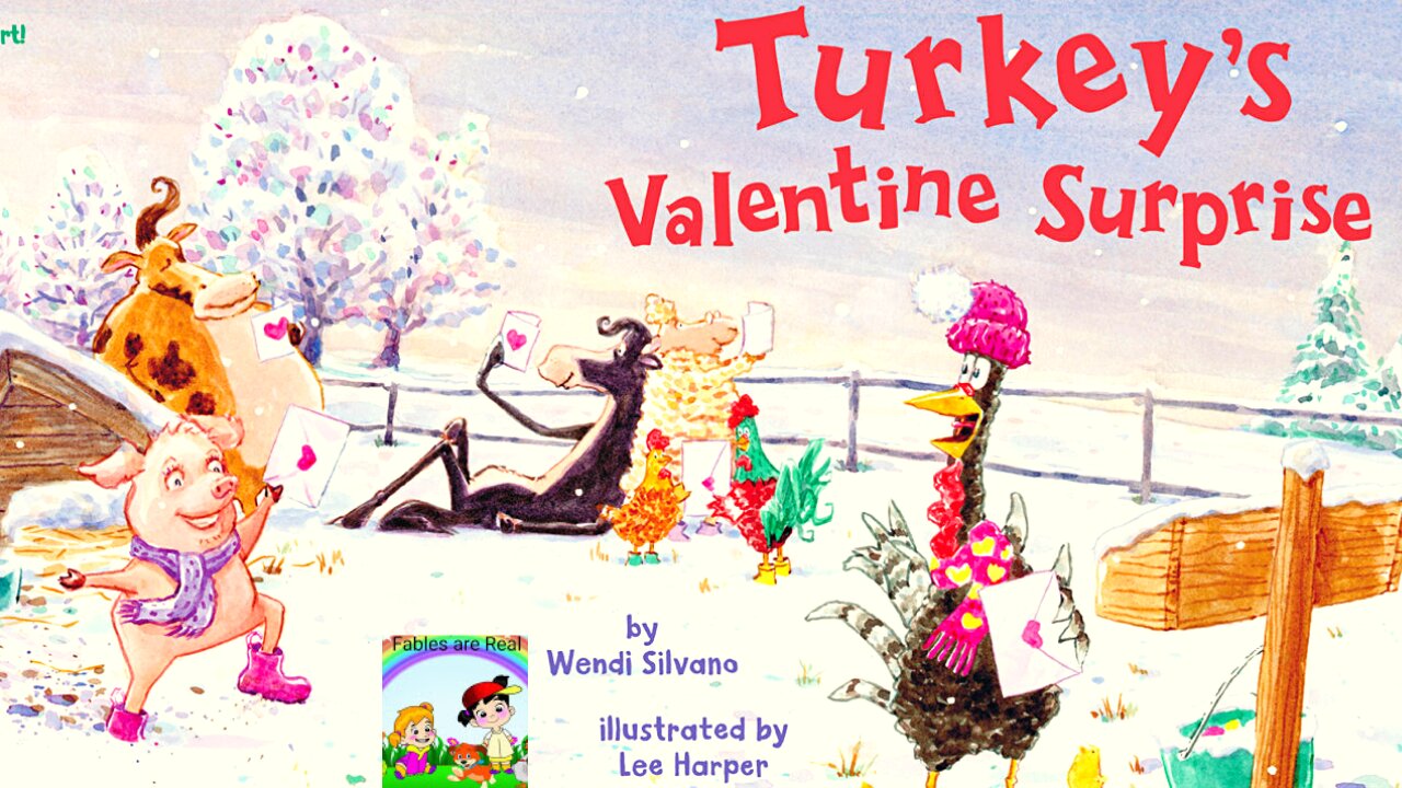 Turkey's Valentine Surprise | Read Along Book For Kids