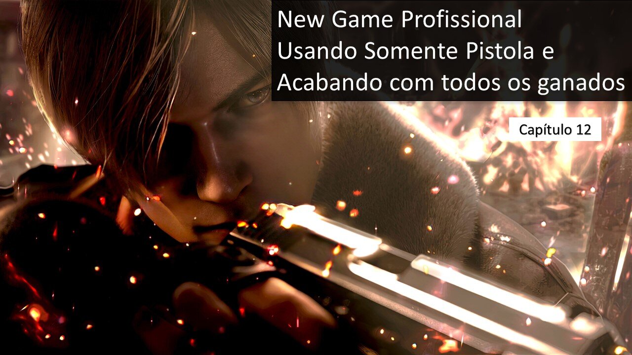 RE 4 Remake Usando apenas Red 9 (Pist0la) e finalizando todos os ganados - Capitulo 12